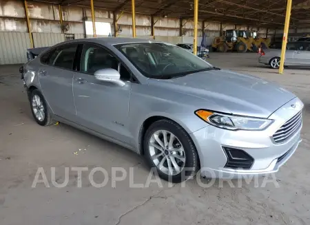 FORD FUSION SEL 2019 vin 3FA6P0MU2KR182313 from auto auction Copart