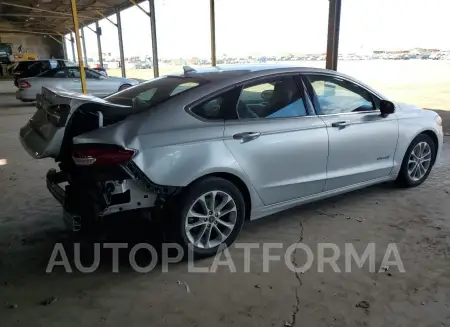 FORD FUSION SEL 2019 vin 3FA6P0MU2KR182313 from auto auction Copart