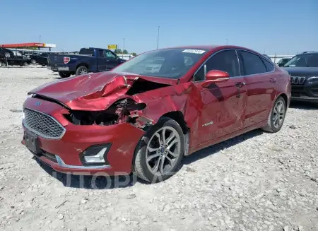 Ford Fusion Titanium 2019 2019 vin 3FA6P0RU2KR257925 from auto auction Copart