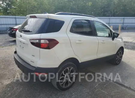 FORD ECOSPORT S 2020 vin MAJ6S3JL2LC351791 from auto auction Copart