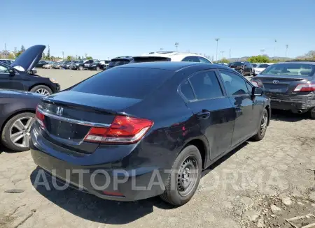 HONDA CIVIC LX 2015 vin 2HGFB2F51FH535976 from auto auction Copart