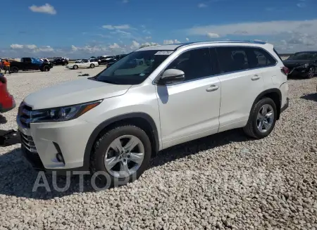 Toyota Highlander 2018 2018 vin 5TDDZRFH2JS484924 from auto auction Copart