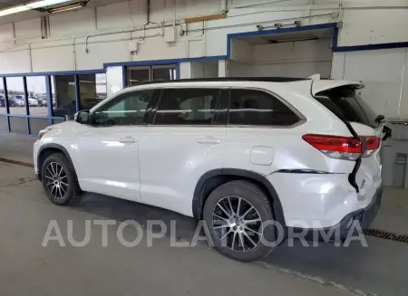 TOYOTA HIGHLANDER 2018 vin 5TDJZRFH6JS840388 from auto auction Copart