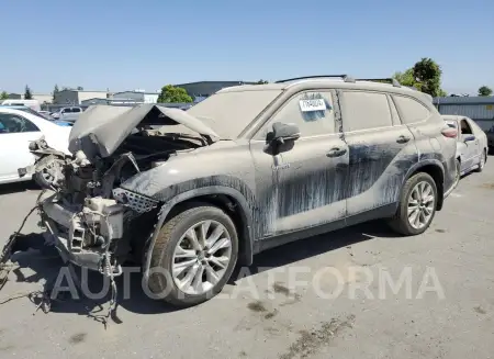 TOYOTA HIGHLANDER 2020 vin 5TDXBRCH4LS012054 from auto auction Copart