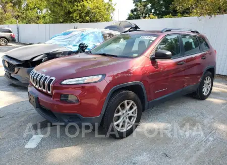 Jeep Cherokee 2016 2016 vin 1C4PJMAB8GW152733 from auto auction Copart