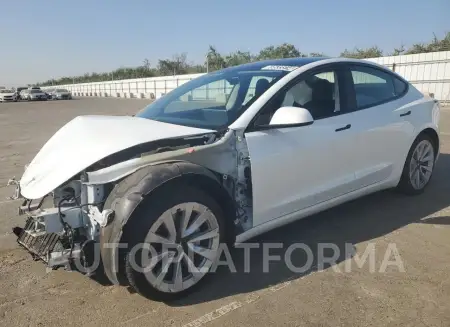 Tesla Model 3 2022 2022 vin 5YJ3E1EA7NF369565 from auto auction Copart