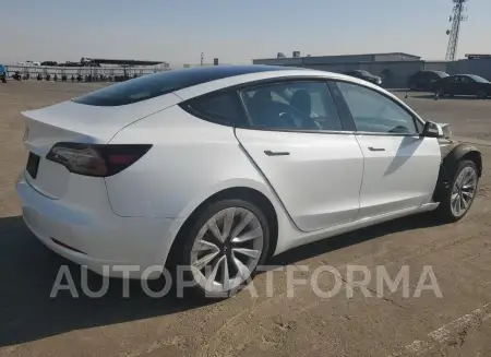 TESLA MODEL 3 2022 vin 5YJ3E1EA7NF369565 from auto auction Copart