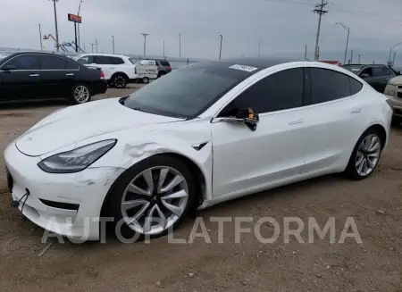 Tesla Model 3 2020 2020 vin 5YJ3E1EB9LF621046 from auto auction Copart