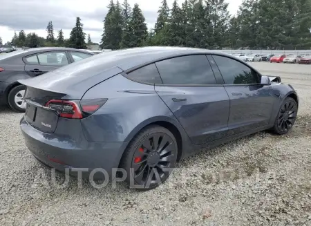 TESLA MODEL 3 2023 vin 5YJ3E1EC5PF405077 from auto auction Copart