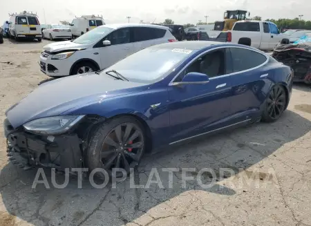 Tesla Model S 2015 2015 vin 5YJSA1H48FF091130 from auto auction Copart