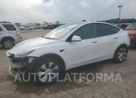 Tesla Model Y 2021 2021 vin 5YJYGDED5MF103553 from auto auction Copart