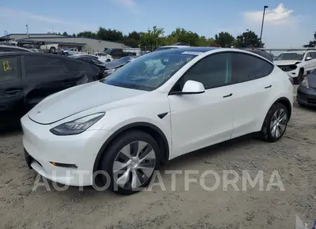 Tesla Model Y 2020 2020 vin 5YJYGDEE9LF030808 from auto auction Copart