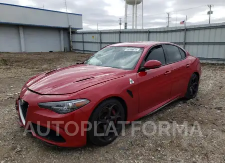 Alfa Romeo Giulia 2017 2017 vin ZARFAEAV3H7551398 from auto auction Copart