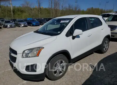 Chevrolet Trax 2015 2015 vin KL7CJKSB2FB066502 from auto auction Copart