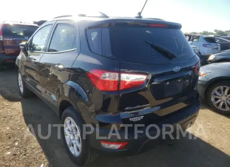 FORD ECOSPORT S 2021 vin MAJ3S2GE0MC456627 from auto auction Copart