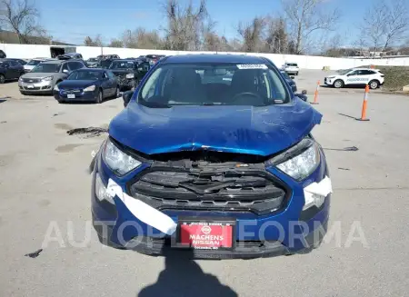 FORD ECOSPORT S 2018 vin MAJ3P1RE1JC200498 from auto auction Copart