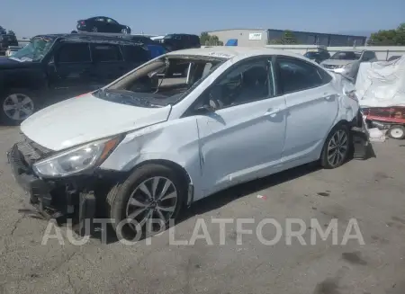 Hyundai Accent 2017 2017 vin KMHCT4AE2HU225123 from auto auction Copart