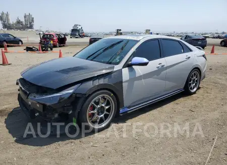 Hyundai Elantra 2023 2023 vin KMHLW4AK4PU009866 from auto auction Copart