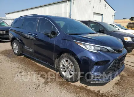 TOYOTA SIENNA LE 2022 vin 5TDGSKFC2NS042552 from auto auction Copart