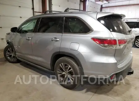 TOYOTA HIGHLANDER 2016 vin 5TDJKRFH8GS293475 from auto auction Copart