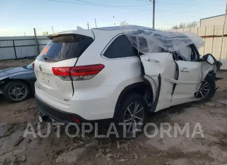 TOYOTA HIGHLANDER 2017 vin 5TDKZRFH7HS519667 from auto auction Copart