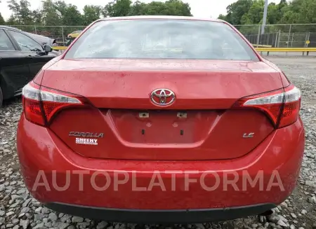 TOYOTA COROLLA L 2016 vin 5YFBURHE2GP480172 from auto auction Copart