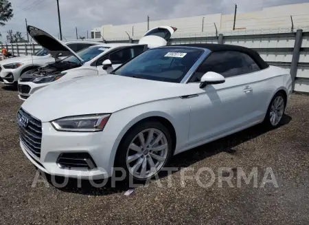 Audi A5 2018 2018 vin WAUYNGF53JN007221 from auto auction Copart