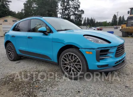 PORSCHE MACAN S 2021 vin WP1AB2A58MLB37663 from auto auction Copart