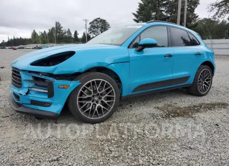 PORSCHE MACAN S 2021 vin WP1AB2A58MLB37663 from auto auction Copart