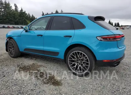 PORSCHE MACAN S 2021 vin WP1AB2A58MLB37663 from auto auction Copart