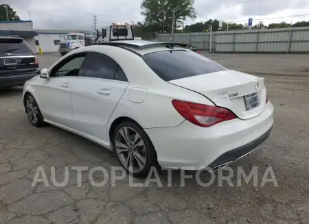 MERCEDES-BENZ CLA 250 2018 vin WDDSJ4EB0JN537811 from auto auction Copart