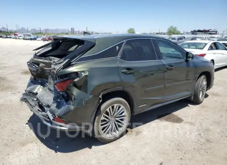 LEXUS RX 450H 2022 vin 2T2JGMDA9NC077680 from auto auction Copart