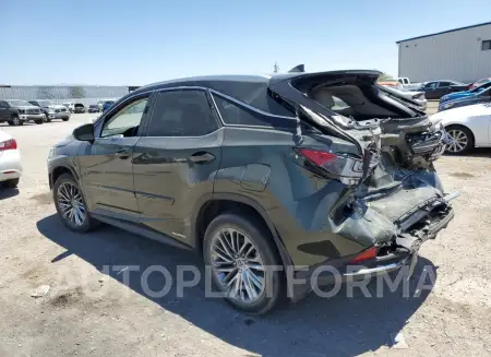 LEXUS RX 450H 2022 vin 2T2JGMDA9NC077680 from auto auction Copart