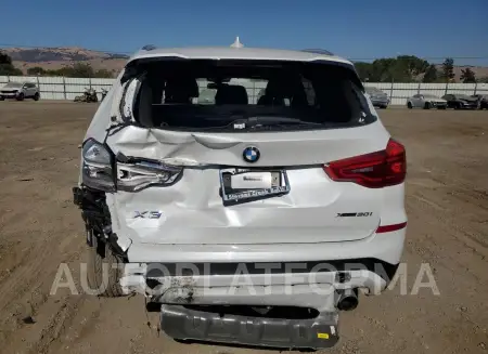 BMW X3 XDRIVE3 2019 vin 5UXTR9C51KLR04812 from auto auction Copart