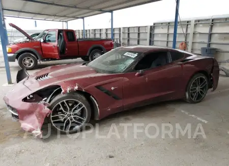 Chevrolet Corvette 2019 2019 vin 1G1YB2D75K5120858 from auto auction Copart