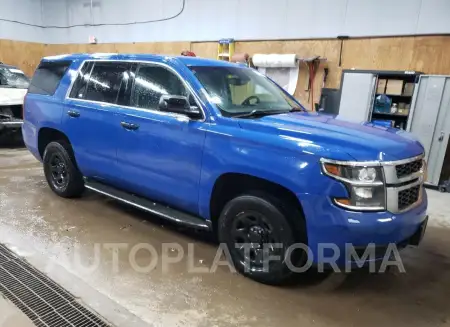 CHEVROLET TAHOE POLI 2018 vin 1GNSKDEC9JR323657 from auto auction Copart