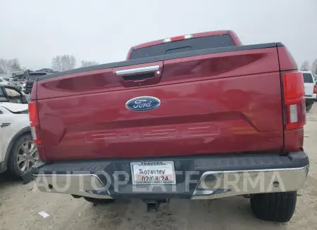 FORD F150 SUPER 2018 vin 1FTEW1EGXJFB06311 from auto auction Copart