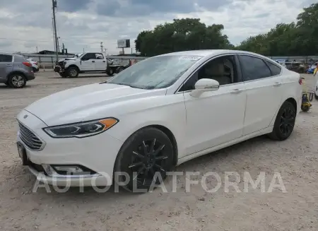 Ford Fusion Titanium 2017 2017 vin 3FA6P0K90HR116186 from auto auction Copart