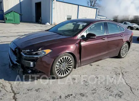 Ford Fusion Titanium 2017 2017 vin 3FA6P0K94HR115557 from auto auction Copart