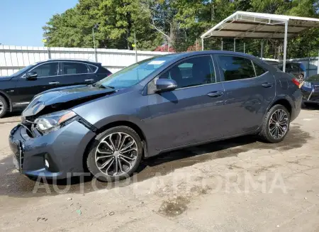 Toyota Corolla 2015 2015 vin 2T1BURHE0FC381915 from auto auction Copart