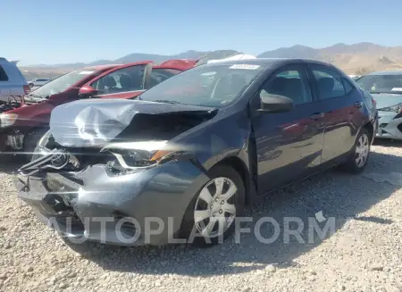 Toyota Corolla 2015 2015 vin 2T1BURHE9FC295499 from auto auction Copart