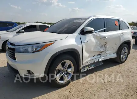 Toyota Highlander 2016 2016 vin 5TDDCRFH2GS017092 from auto auction Copart