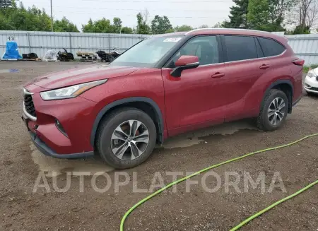 Toyota Highlander 2020 2020 vin 5TDGZRBH8LS017691 from auto auction Copart