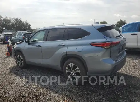 TOYOTA HIGHLANDER 2021 vin 5TDHZRAH8MS073119 from auto auction Copart