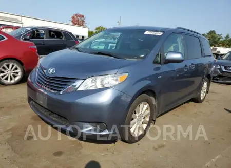 Toyota Sienna LE 2016 2016 vin 5TDJK3DC2GS133323 from auto auction Copart