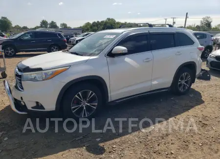 Toyota Highlander 2016 2016 vin 5TDJKRFH0GS248823 from auto auction Copart