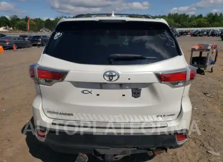 TOYOTA HIGHLANDER 2016 vin 5TDJKRFH0GS248823 from auto auction Copart