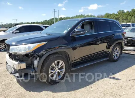 Toyota Highlander 2015 2015 vin 5TDJKRFH1FS152598 from auto auction Copart