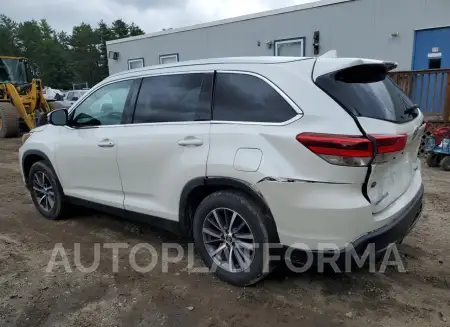 TOYOTA HIGHLANDER 2019 vin 5TDJZRFH6KS605314 from auto auction Copart