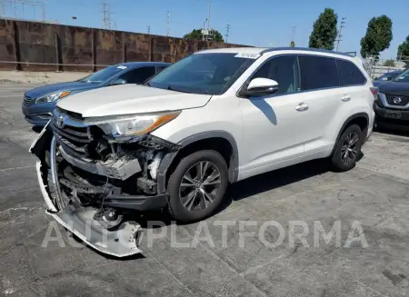 Toyota Highlander 2016 2016 vin 5TDKKRFH0GS141694 from auto auction Copart